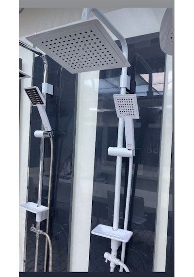 Armour Armatür Banyo Batarya Seti Beyaz Beyaz