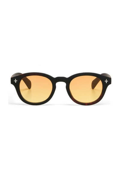 Okkia Milano Unisex Güneş Gözlüğüsiyah Havana / Lens : Sarı Siyah