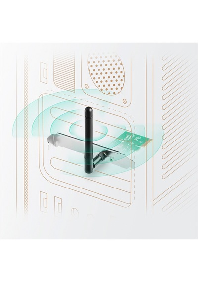 Tp-lınk Tl-wn781nd, 150mbps, 2.4ghz, 2dbi Anten, Pcı-express Wıreless Ethernet