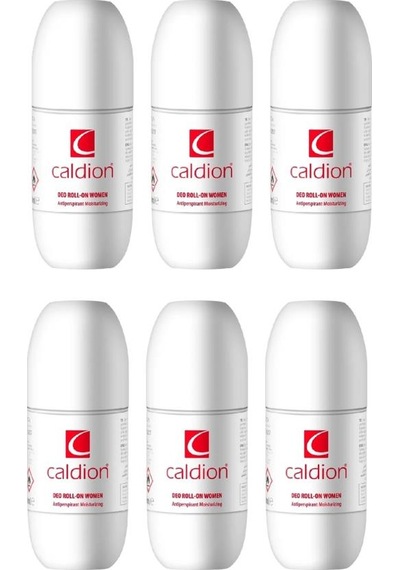Caldion Classic Antiperspirant Kadın Roll-On Deodorant 6 x 50 ML