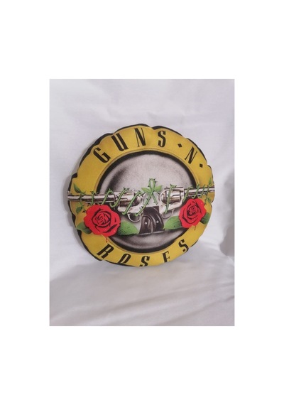 Bag Metal Grupları Guns -n- Roses Desenlı Tasarım Yastık Çok Renkli