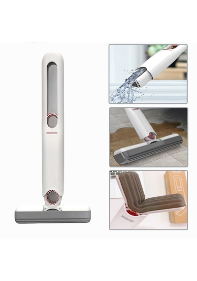 180 Derece Döner Tezgah Pencere Cam Silme Aparatı Mini Mop