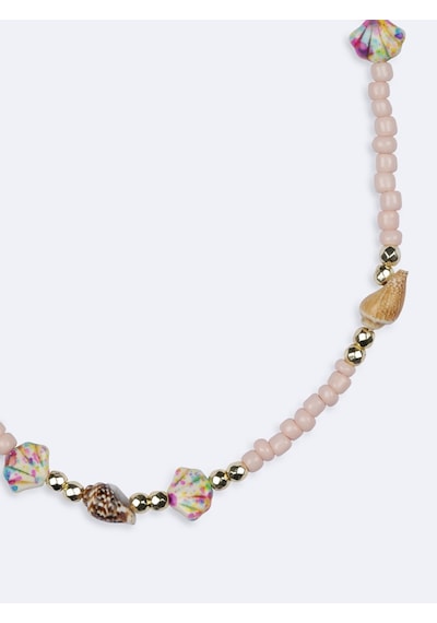 Pembe Boncuklu Kolye 72443611