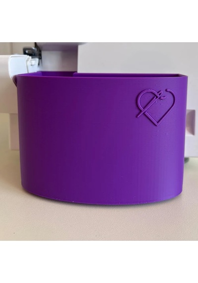 Singer Overlok Makinası Çöp Kutusu Xl Mor