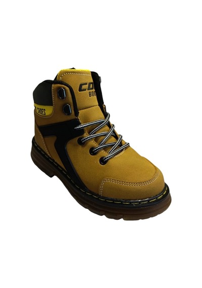 Cool Cane Ortopedik Kaymaz Taban Unisex Çocuk Bot Sarı