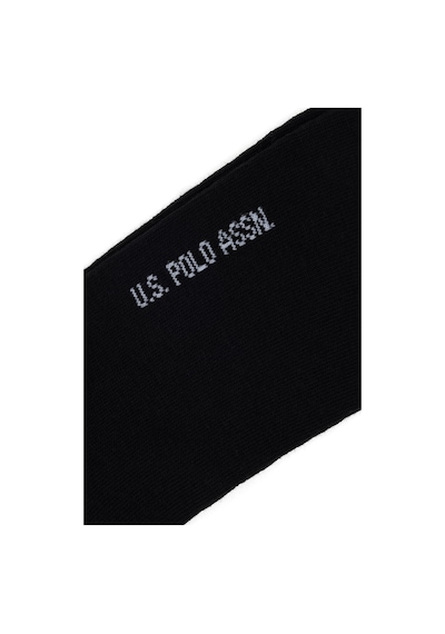 U.S. Polo Assn. Erkek Siyah Soket Çorap
