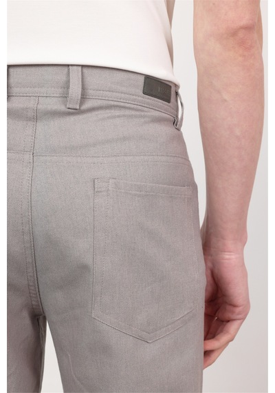 İmza Gri 5 Cep Slim Fit Pamuklu Pantolon 1003260170
