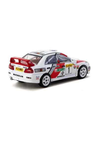 Eco Lounge 1/64 Mitsubishi Lancer Lution Iv Rallye Monte-carlo 1997