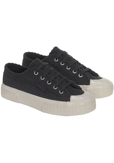 Superga 2630 Strıpe Corduroy Siyah Siyah