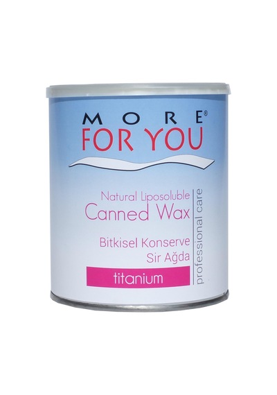 More For You Titanium Bitkisel Konserve Sir Ağda 800 ML