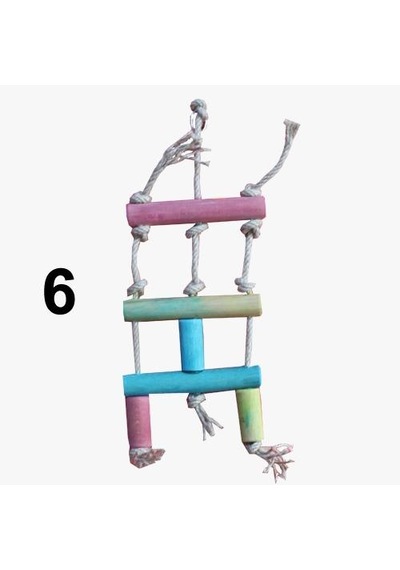 Papağan Tünek Oyuncağı Kuş Tüneği 6