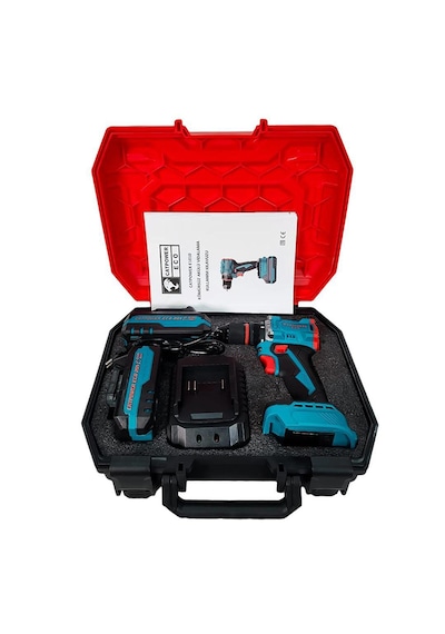 Catpower CAT1010 Kömürsüz 20V 2.0AH Çift Akülü Vidalama Makinesi