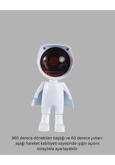 Astraltech Şarjlı Kompakt Ortam Lambası Loş Işık Çok Renkli