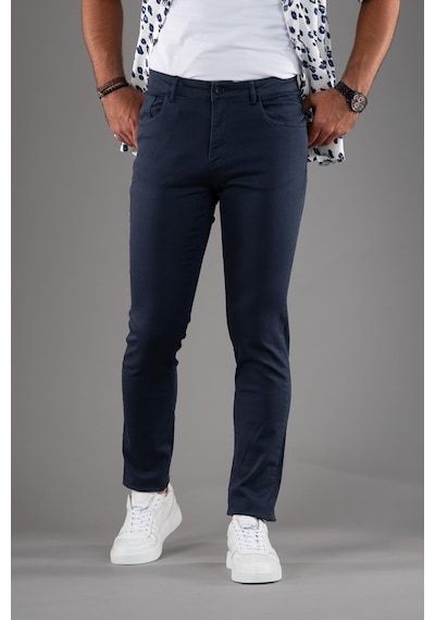 Regular Fit Likralı Pamuklu Erkek Kot Pantolon
