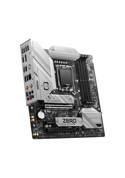 MSI B760M PROJECT ZERO DDR5 7800 MHZ (OC) RGB mATX Anakart