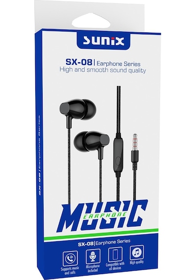 Sunix SX-08 Kulak İçi Kulaklık