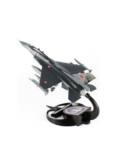 Akbamodel 1/48 F-16 Yarasa Filo Muharip Savaş Uçağı, Sergilemeye Hazır Standlı Model