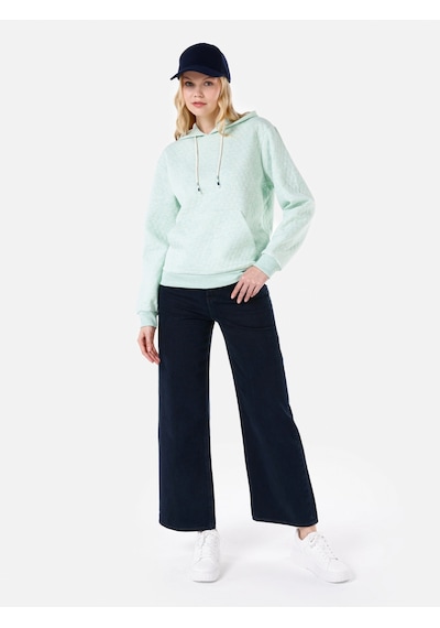 Colin's Colins Regular Fit Basic Yeşil Kadın Sweatshirt Cl1067255 Mint Yeşili