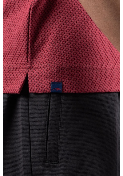 Maraton Regular Erkek Bisiklet Yaka Bordo- T-shirt Bordo-