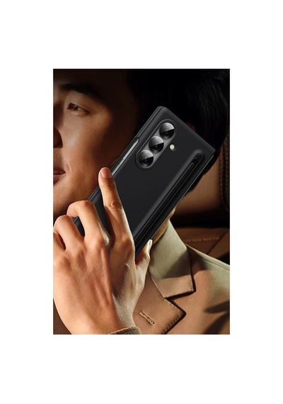 Joko Samsung Galaxy Uyumlu Z Fold 6 Hole Fold Kapak - Siyah Çok Renkli Diğer