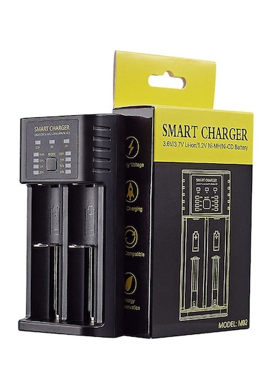 Greentech Akıllı Pil Şarj Cihazı Lityum Iyon + Ni Mh + Ni Cd Piller / GT-BC06