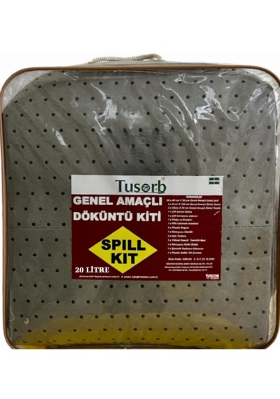 Pazar10/ Genel Amaçlı Döküntü Temizlik Kiti 20 Litre