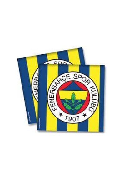 Fenerbahçe Sk Kağıt Peçete 33x33 Cm 16 Ad Sarı