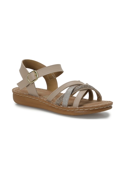 Polaris 409043.z Rose Gold Kadın Comfort Sandalet 409043.z6fx 000000000102251153 Pembe