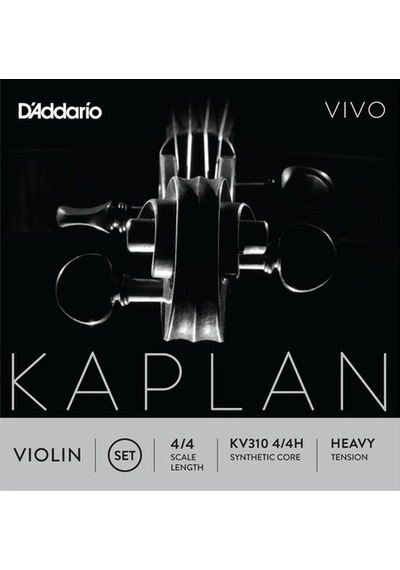 Daddarıo Kv310H Keman Tel Seti. Kaplan Vıvo. 4/4 Scale. Heavy Te