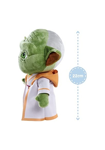 6315877043x12, Disney Jedi Adventures, Master Yoda Peluş Figürü, Özel Ve Detaylı Tasarım, Dayanıklı Kumaş, 25 C Genel