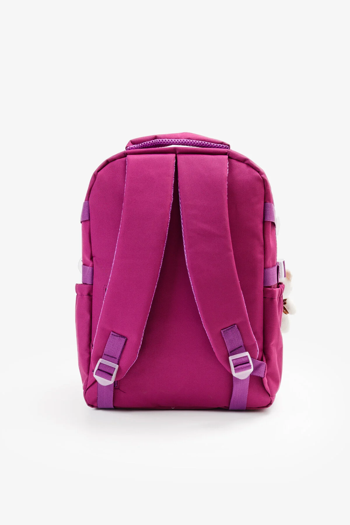 Quovo Kawaii Bag Club Kore Tarzı Full Aksesuarlı Ortopedik Günlük Yeni Okul Sırt Çantası Mor