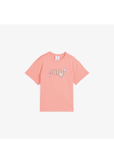 Puma X Hk&fr Graphic Çocuk Pembe T-shirt 026 630062 Pembe