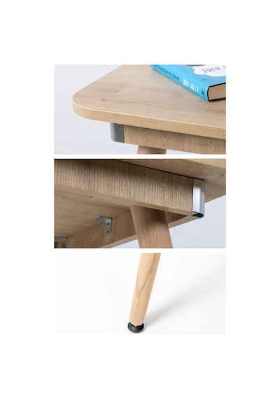 Bistro 160x80 Cm / Dikdörtgen Mutfak Masası / Mutfak Yemek Masası / Dikdörtgen Masa / Meşe