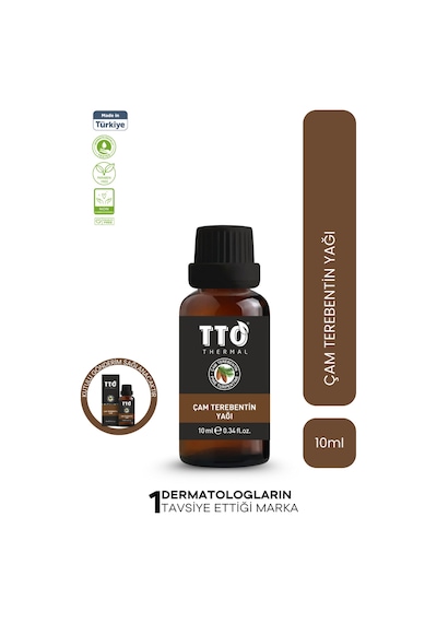 Tto Thermal Çam Terebentin Yağı 10 Ml – Cilt & Eklem Destekleyici Doğal Masaj Yağı