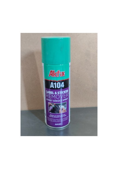 A104 Kağıt,plastik Etiket Sökücü Leke Çıkarıcı Sprey Tüm Yüzeyler İçin 200 Ml Güçlü Yapışkan Çözücü