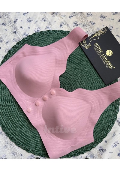 Elise İthal Fitilli Önü Çıtçıt Düğmeli Açılabilen Üstün Kalite Di Pudra Pembe