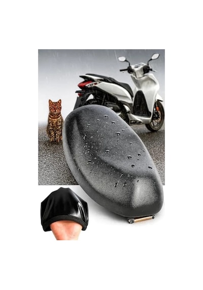 Motosiklet Deri Sele Kılıfı - Vespa Gts 300 Uyumlu 0000 97804411