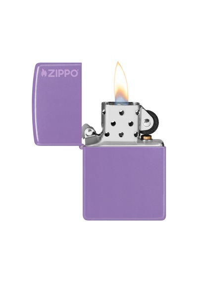 Zippo 46681 Smoky Lavender W/ Zippo Logo Çakmak Çok Renkli