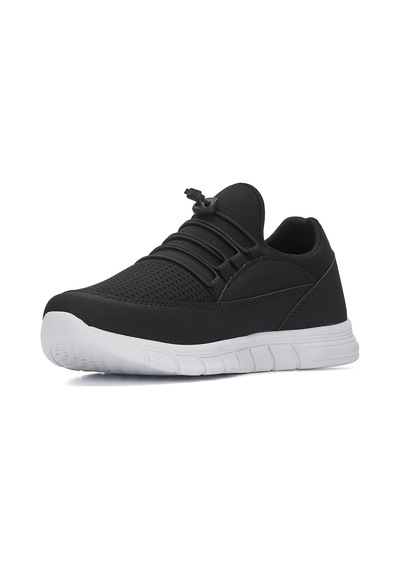 Günlük Kadın Erkek Sneaker Spor Ayakkabı Lastik Bağcıklı Fileli Nefes Alabilen Desenli Taban 05 Siyah - Beyaz Günlük Kadın Erkek Sneaker Spor Ayakkabı Lastik Bağcıklı Fileli Nefes Alabilen Desenli Taban 05 Siyah - Beyaz