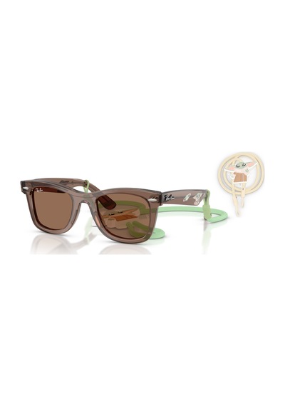 Rj 9140s 722773 45 Ray-ban Junior Star Wars Grogu Mını Street Neat Çocuk Güneş Gözlüğü Siyah
