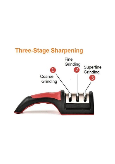 3 Aşamalı Bileme Makinesi - Elmas, Seramik Ve Tungsten Çelik Bıçak Bileyici, Ergonomik Masat
