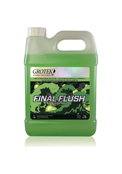 Grotek Final Flush Geen Apple 1 Litre