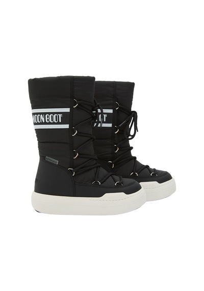 N001 Black Sneaker Günlük Kadın Diğer 80d3440130-n001 Moon Boot Mb Jr Park Tube Lace Wp Siyah