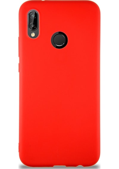 Huawei P20 Lite Kilif Soft Premier Renkli Silikon Kapak 490227897