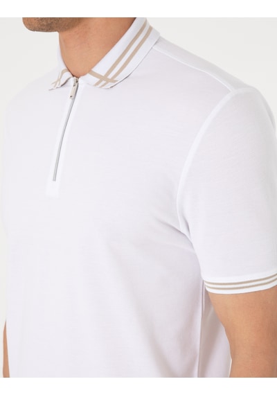 Pierre Cardin Erkek Beyaz Tişört 50302607-vr013 Beyaz