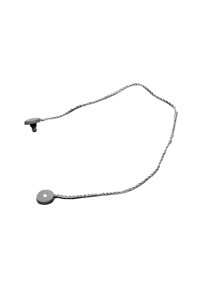 Kilitli Ip-kuş Gözü Etiket Ipi BEYAZ Uzunluk:18cm (500adet)