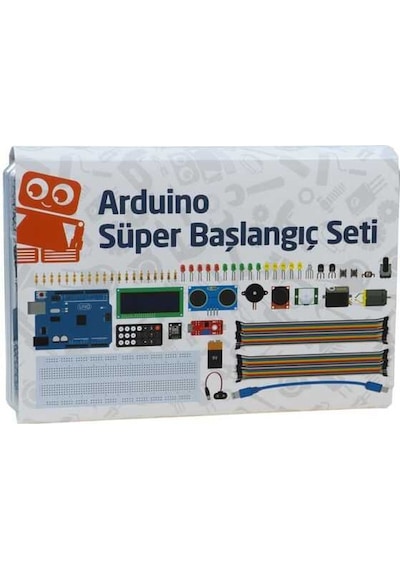 Robotistan Arduino Süper Başlangıç Seti Rev3 (Kitaplı Ve