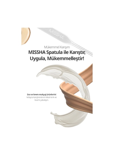 Çok Amaçlı Makyaj Spatulası Mıssha Layering Fit Makeup Spatula