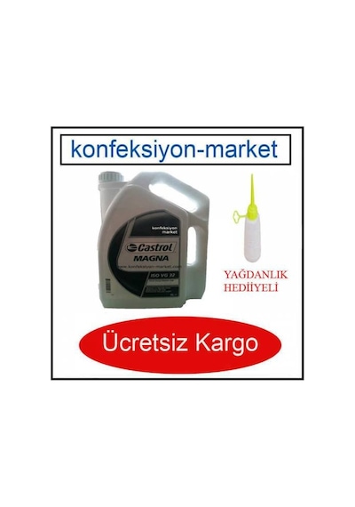 Castrol Magna 10 No İnce Dikiş Makinası Yağı 4 L