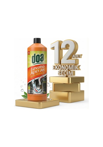 Doa Lavabo Açıcı Jel 12x1000 Ml